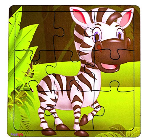 Preview image 5 Product Image for - BC9046851911993 for Fun and Educational Wooden Jigsaw Puzzle for Kids - Pack of 4