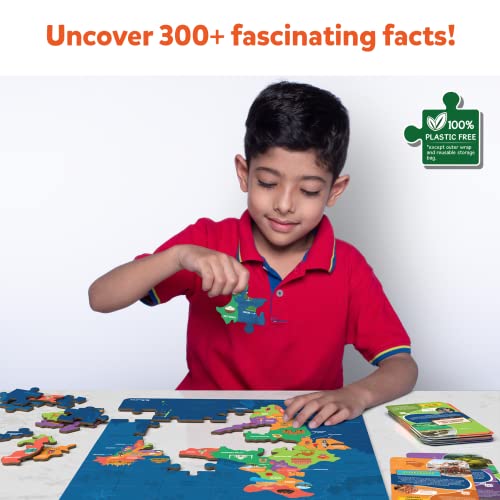 5th product image for Explore India with Skillmatics Puzzle - 70 Pieces - BachcheCompany.com