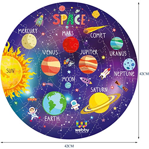 4th product image for Explore the Solar System with Jigsaw Puzzle! - BachcheCompany.com