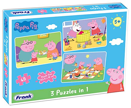 Preview image 3 Product Image for - BC9046974726457 for Peppa Pig and Masha and the Bear Puzzle Set for 5+ Kids