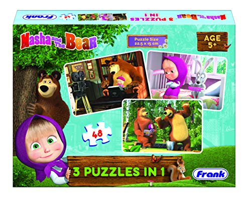Preview image 5 Product Image for - BC9046974726457 for Peppa Pig and Masha and the Bear Puzzle Set for 5+ Kids