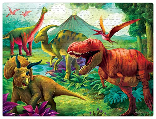 Preview image 2 Product Image for - BC9046977380665 for Explore the Prehistoric World: Age of Dinosaurs Puzzle