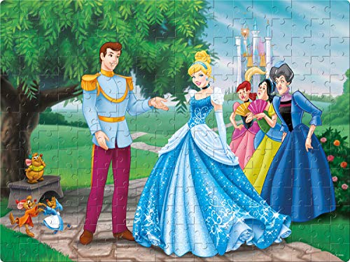 3rd product image for Disney Princess Cinderella Jigsaw Puzzle for Kids | 250 Pieces - BachcheCompany.com