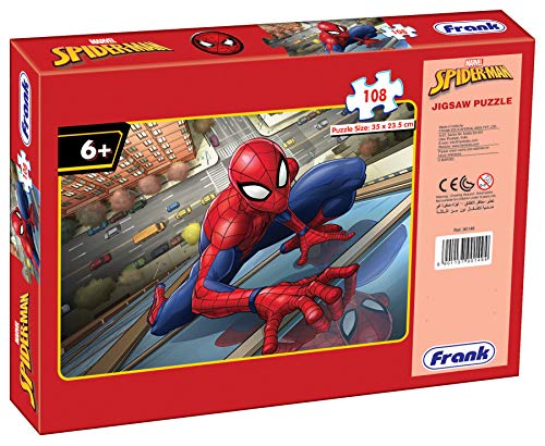 Preview image 5 Product Image for - BC9046983147833 for Marvel Spider-Man Jigsaw Puzzle for Kids | 108 Pieces