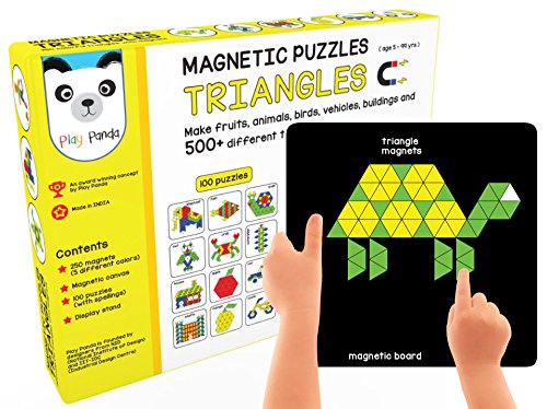 Preview image 1 Product Image for - BC9046992781625 for Colorful Magnetic Puzzles: 250 Magnets and 100 Puzzles