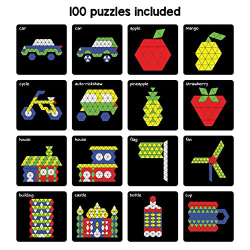 Preview image 6 Product Image for - BC9046992781625 for Colorful Magnetic Puzzles: 250 Magnets and 100 Puzzles
