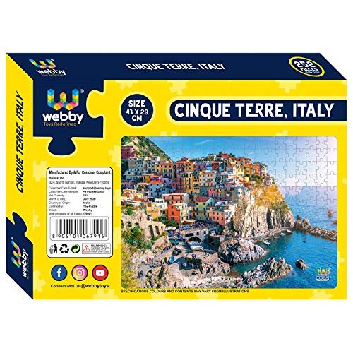 Preview image 5 Product Image for - BC9047000351033 for Discover the Beauty of Cinque Terre: 252-Piece Jigsaw Puzzle