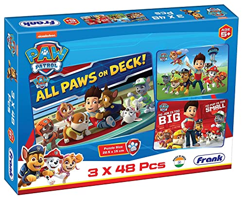 Preview image 1 Product Image for - BC9047028924729 for 48-Piece Paw Patrol Puzzles: Fun Jigsaw for Kids 5+