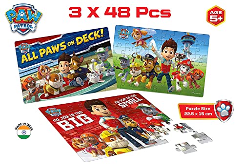 Preview image 4 Product Image for - BC9047028924729 for 48-Piece Paw Patrol Puzzles: Fun Jigsaw for Kids 5+