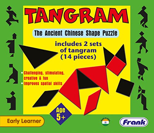 2nd product image for Fun and Educational Tangram Puzzle for Kids | Age 5+ - BachcheCompany.com