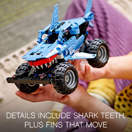 Preview image 5 Product Image for - BC9047192076601 for Build a Fierce Monster Truck: LEGO Technic Megalodon - 260 pcs
