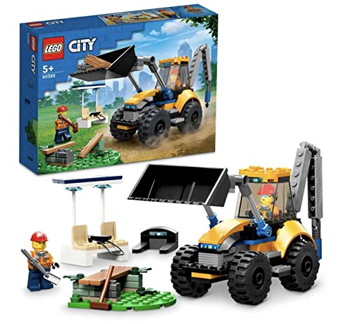 Preview image 1 Product Image for - BC9047206953273 for Lego City Construction Digger 60385 Building Toy Set - 148 Pieces