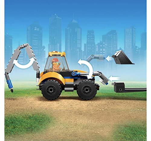 Preview image 5 Product Image for - BC9047206953273 for Lego City Construction Digger 60385 Building Toy Set - 148 Pieces