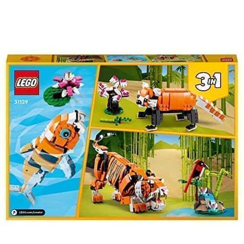 10th product image for Build a Majestic Tiger with LEGO - 755 Pieces - BachcheCompany.com