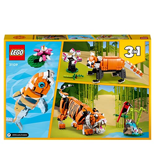 9th product image for Build a Majestic Tiger with LEGO - 755 Pieces - BachcheCompany.com