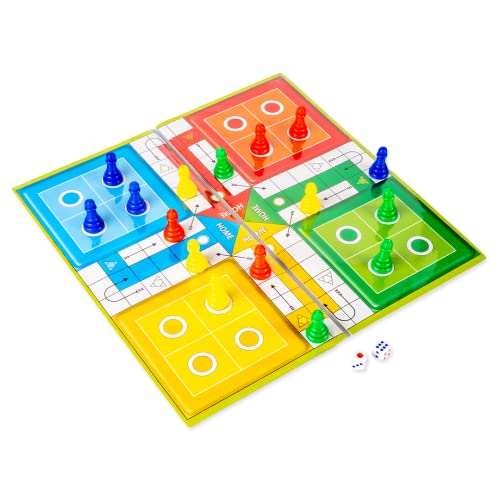 Preview image 1 Product Image for - BC9047424434489 for Classic Strategy Game: Little Snakes and Ladders with Ludo 2-in-1