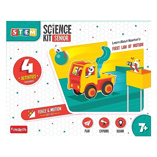 Preview image 2 Product Image for - BC9047666360633 for Learn Force and Motion with Funskool Kit - Educational STEM Toy