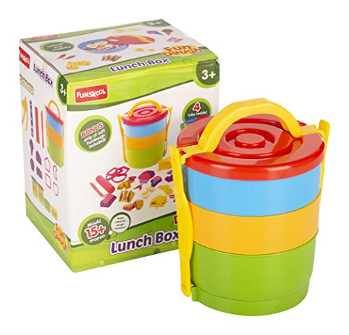 Preview image 5 Product Image for - BC9047734878521 for FunDough Lunch Box: Shaping and Sculpting Playset - Multi-Colour