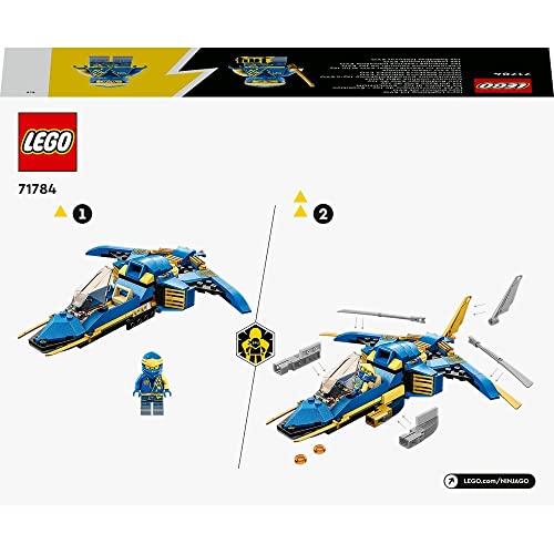 Preview image 6 Product Image for - BC9047782621497 for Ninjago Lightning Jet Evo: 146-Piece Building Set