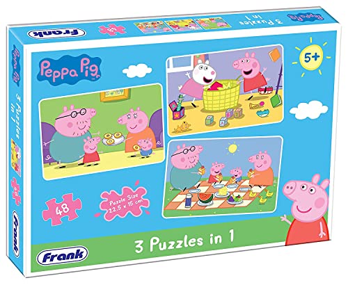 Preview image 1 Product Image for - BC9048811307321 for 48-Piece Peppa Pig Puzzles for Kids | Ages 5+