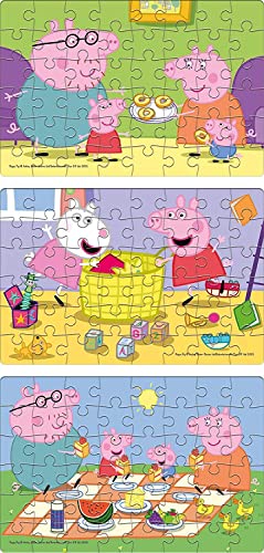 3rd product image for 48-Piece Peppa Pig Puzzles for Kids | Ages 5+ - BachcheCompany.com
