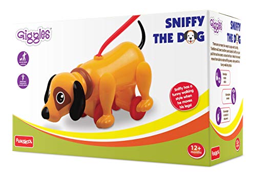 Preview image 7 Product Image for - BC9048823595321 for Funskool Giggles Sniffy the Dog Pull Along Toy - Encourages Walking!