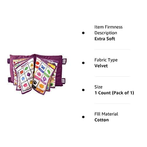 10th product image for Kids Learning Cushion Book - ABCD Toys Pack of 1 - BachcheCompany.com