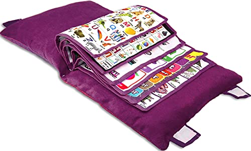 2nd product image for Kids Learning Cushion Book - ABCD Toys Pack of 1 - BachcheCompany.com