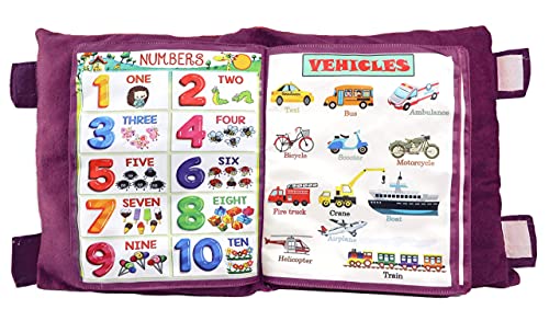 Preview image 3 Product Image for - BC9048842207545 for Kids Learning Cushion Book - ABCD Toys Pack of 1
