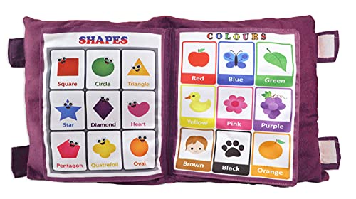 Preview image 5 Product Image for - BC9048842207545 for Kids Learning Cushion Book - ABCD Toys Pack of 1