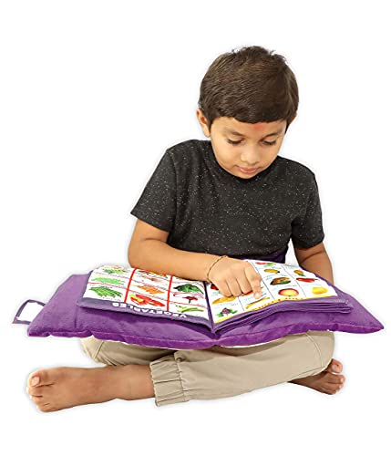 7th product image for Kids Learning Cushion Book - ABCD Toys Pack of 1 - BachcheCompany.com