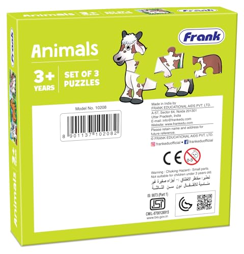 3rd product image for Fun and Challenging Animal Puzzle for Kids | Educational Toy for Focus and Memory - BachcheCompany.com