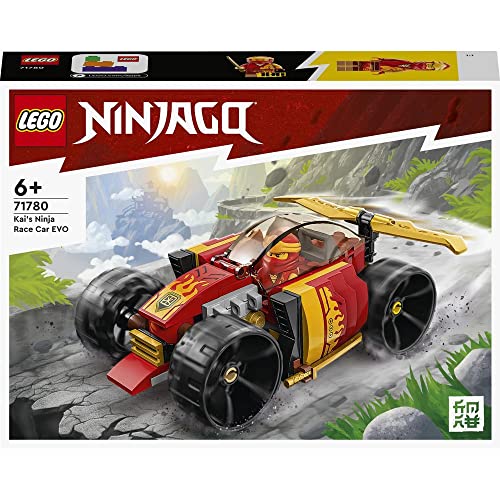 Preview image 2 Product Image for - BC9048939725113 for LEGO Ninjago Kai's Ninja Race Car Evo 71780 | 94-Pc Building Toy Set