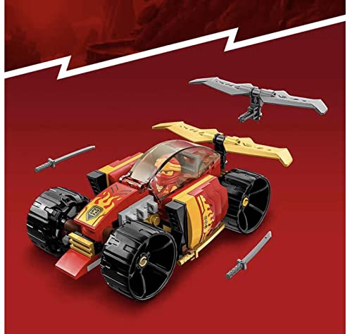 Preview image 8 Product Image for - BC9048939725113 for LEGO Ninjago Kai's Ninja Race Car Evo 71780 | 94-Pc Building Toy Set