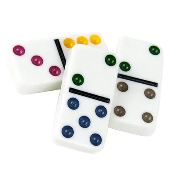 Preview image 6 Product Image for - BC9048972230969 for Colorful Dot Dominoes Tile Game for Adults and Kids