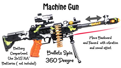 Preview image 7 Product Image for - BC9048979734841 for Fun and Exciting 25 Musical Army Style Toy Gun for Kids