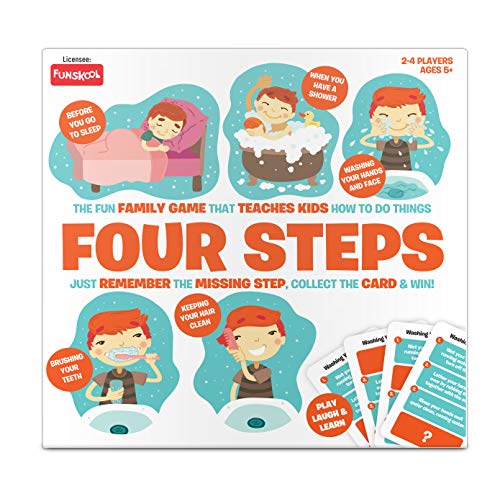 Preview image 2 Product Image for - BC9049070436665 for Simple Family Game for Daily Routine - Funskool Four Steps