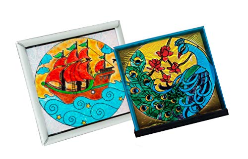 5th product image for Create Your Own Glass Painting Kit - Funskool Handycrafts - BachcheCompany.com