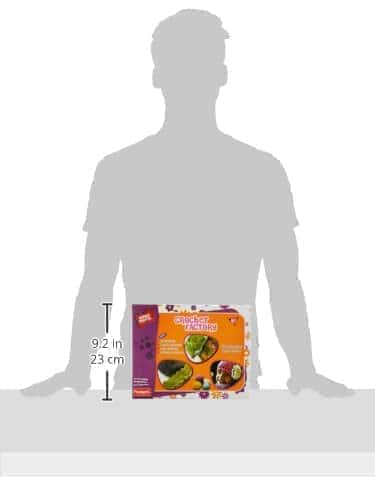 3rd product image for Funskool Handycrafts Crochet Factory Crochet Kit - Create Scarves, Placemats, Coasters | 6 Years+ - BachcheCompany.com