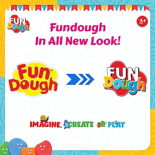 Preview image 6 Product Image for - BC9049155076409 for Funskool FunDough Mini Fun Pack: Multicolour Dough Toy for Kids