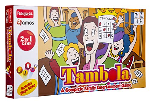 Preview image 1 Product Image for - BC9049172508985 for Funskool Games Tambola - 2-in-1 Family Entertainment Game