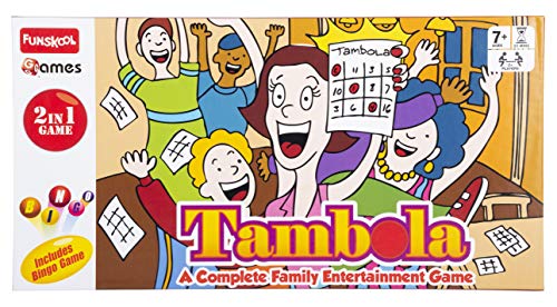 Preview image 2 Product Image for - BC9049172508985 for Funskool Games Tambola - 2-in-1 Family Entertainment Game