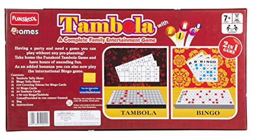3rd product image for Funskool Games Tambola - 2-in-1 Family Entertainment Game - BachcheCompany.com