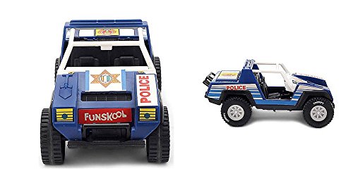 3rd product image for Multicolour Police Jeep Push and Go Vehicle for 12+ Months - BachcheCompany.com