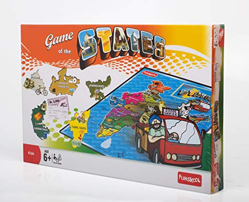 Preview image 6 Product Image for - BC9049226674489 for Funskool Games: Game of States - Educational Board Game for Kids