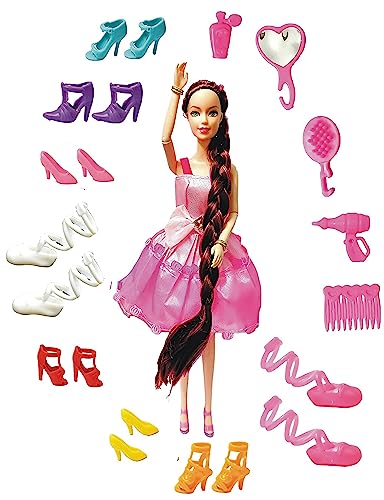 Preview image 6 Product Image for - BC9053354066233 for Stylish Moveable Doll Toy with Accessories for Girls