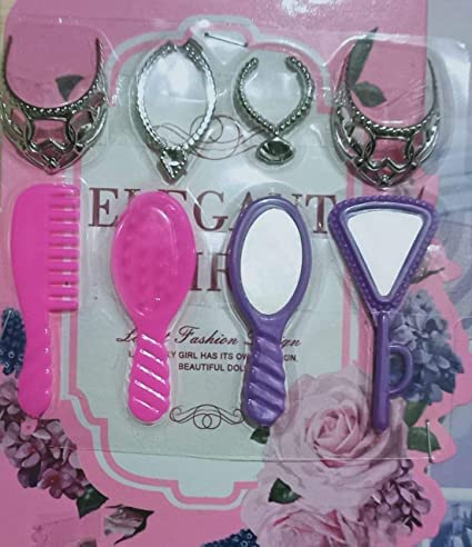 2nd product image for Stylish Doll Toy for Girls with Moveable Limbs and Fashion Accessories - BachcheCompany.com