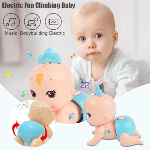 Preview image 3 Product Image for - BC9053368123705 for Electric Crawling Baby Musical Toy for Newborn