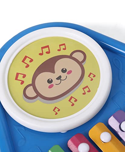 Preview image 3 Product Image for - BC9053488742713 for 3-in-1 Musical Band Toy for Kids - Blue
