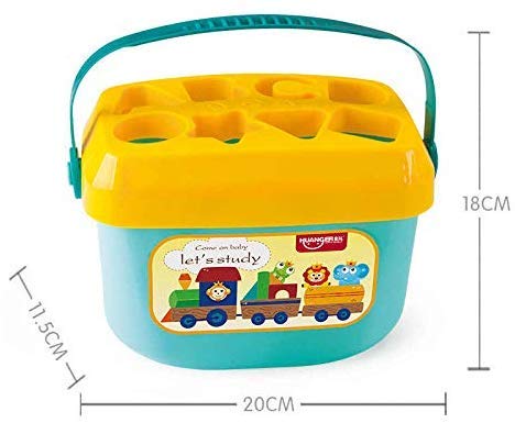Preview image 7 Product Image for - BC9053938417977 for Shape Sorting Blocks: Educational Toy for Babies